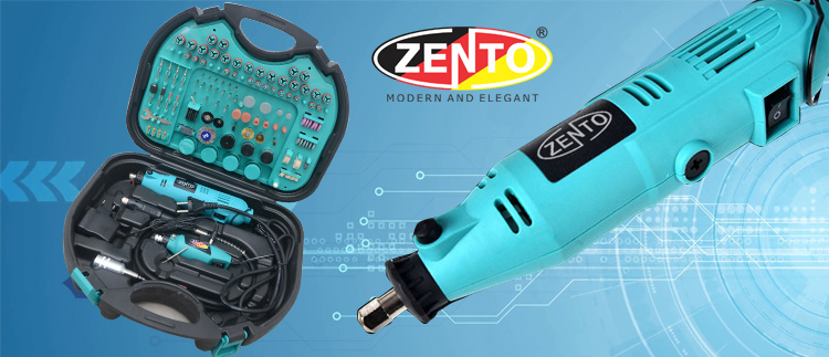 Bộ máy khoan, mài, khắc mini đa năng 252 chi tiết Zento JS10B-6