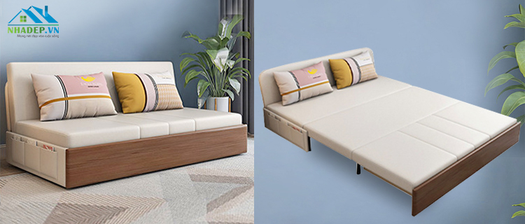 Elegant sofa bed MF807 (Technology Cloth)