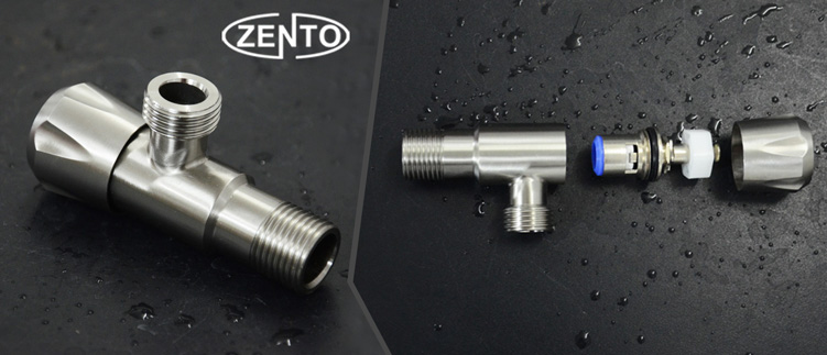 Van khóa/giảm áp lực nước inox 304 Zento ZT981