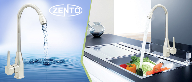 Vòi rửa bát nóng lạnh cao cấp Zento ZT2059