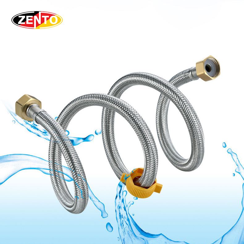 Bộ 2 dây cấp nước nóng lạnh Zento ZDC402 (60cm)
