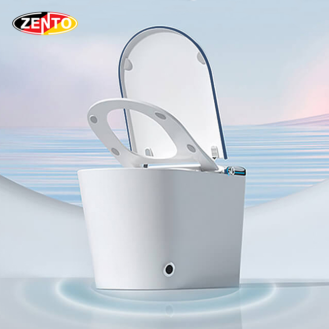 Bàn cầu thông minh Integrated Smart Toilet BC5005-Blue