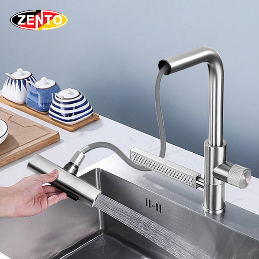 Vòi rửa chén bát 4in1 Waterfall faucet kitchen SUS5537