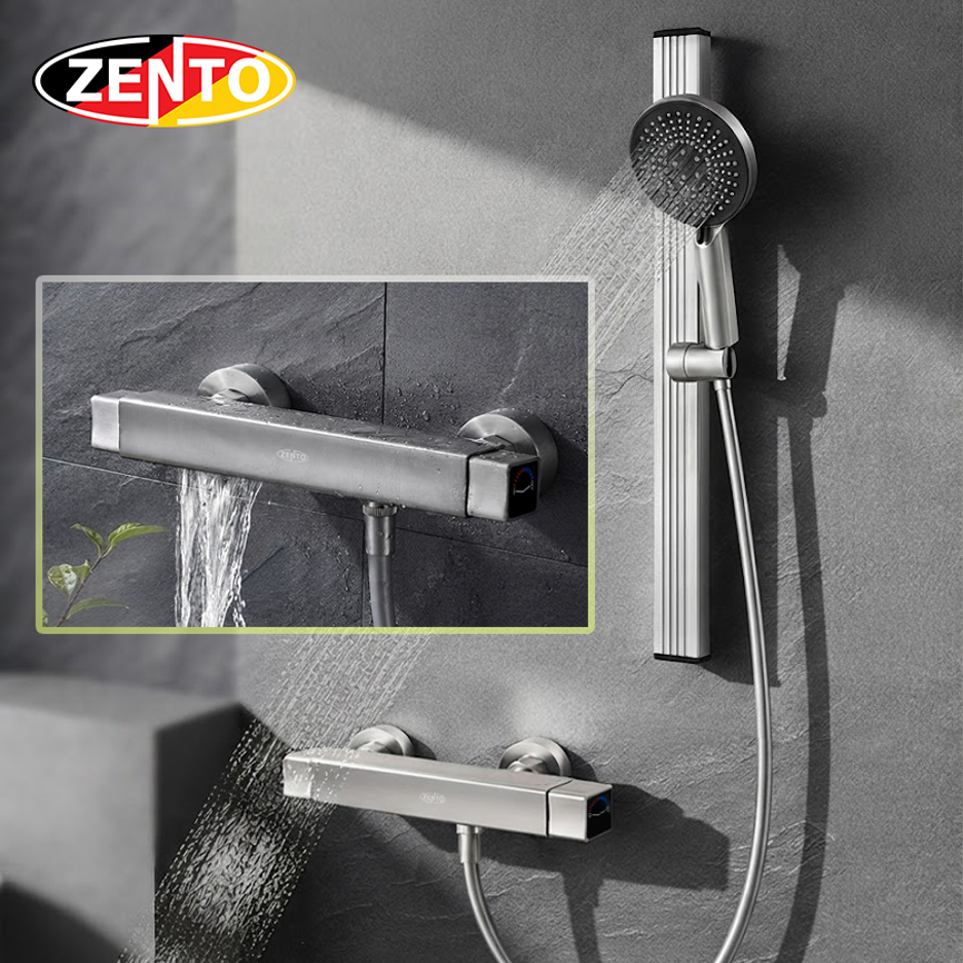 Bộ sen tắm nóng lạnh Zento Aluminum Series ZT6192