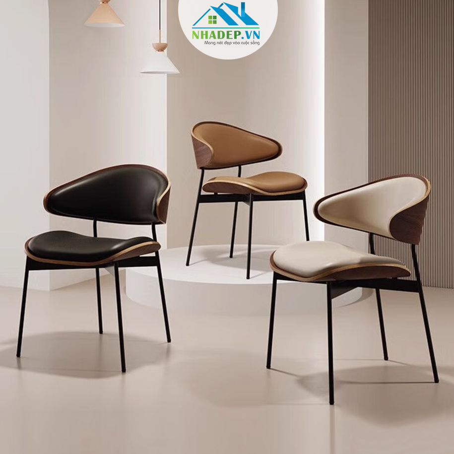 Ghế ăn bọc da PU LUZ Dining Chair MS1665 (6616)