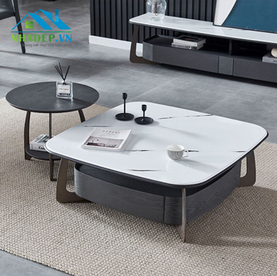 Bộ bàn Sofa table - Nordic coffee table P2308-2