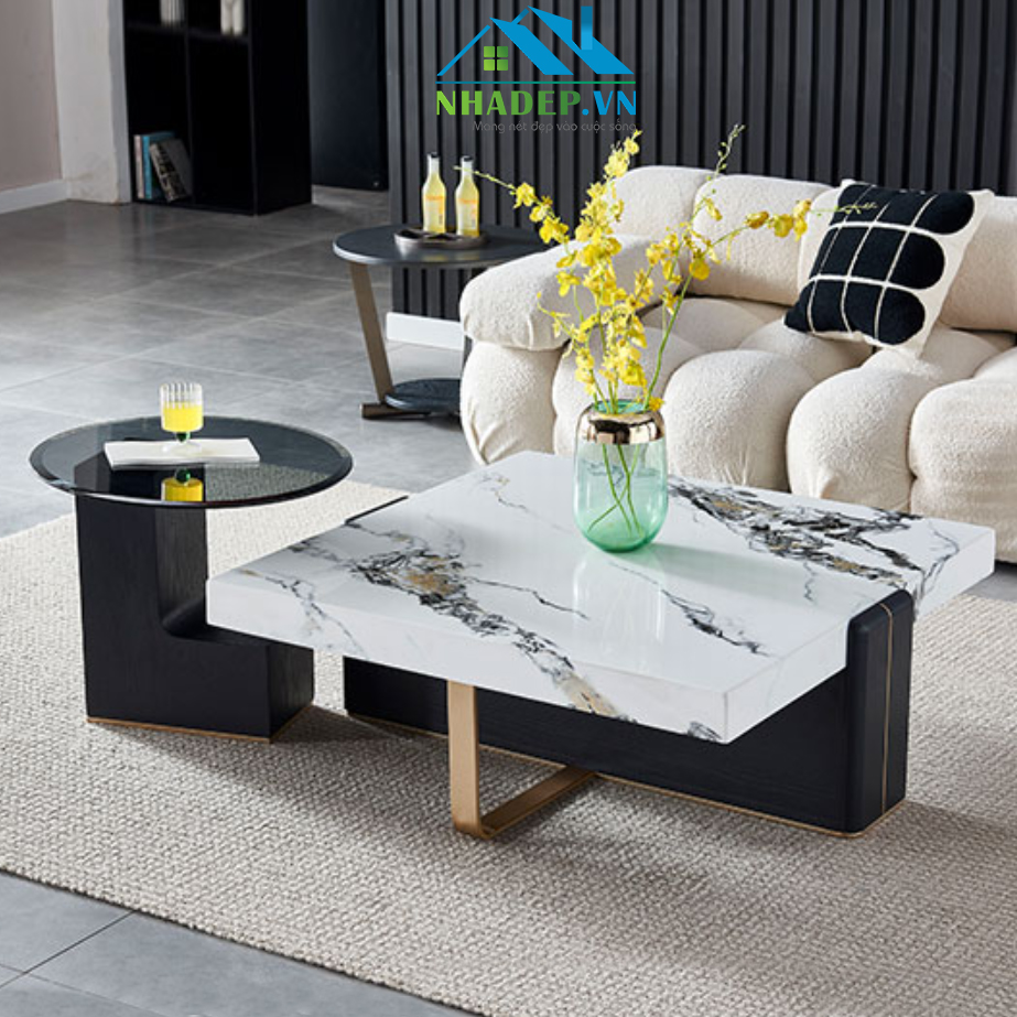 Bộ bàn Sofa table - Nordic coffee table A2309