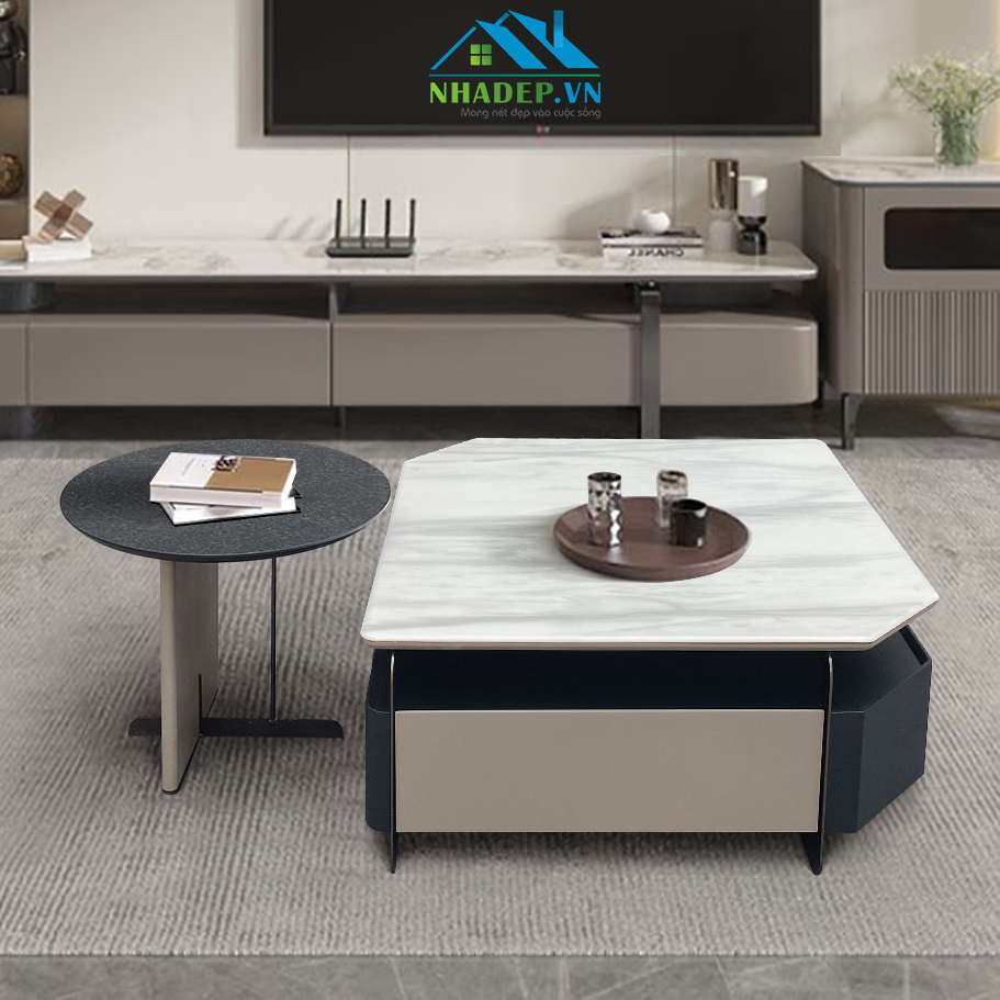 Bộ bàn Sofa table - Nordic coffee table P2316