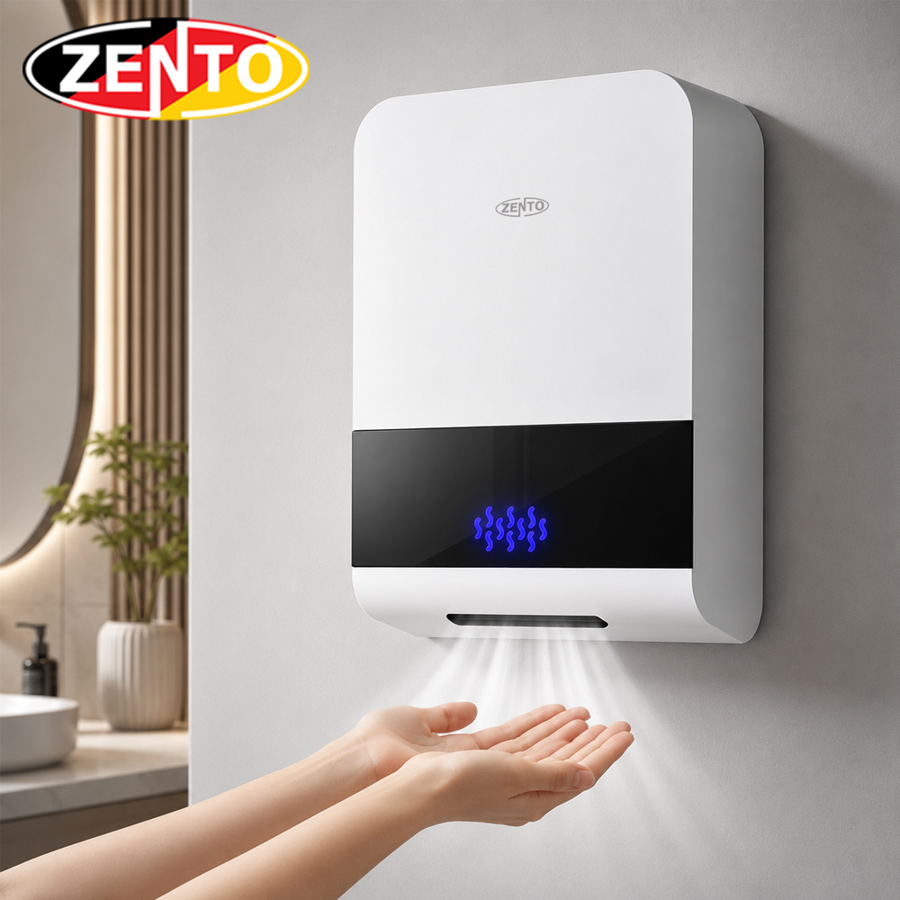 Máy sấy tay tự động Automatic Hand Dryer AHD76-White (Hot & Cold)