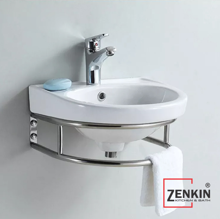 Chậu lavabo treo tường Zenkin ZK7102