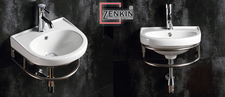 Chậu lavabo treo tường Zenkin ZK7102
