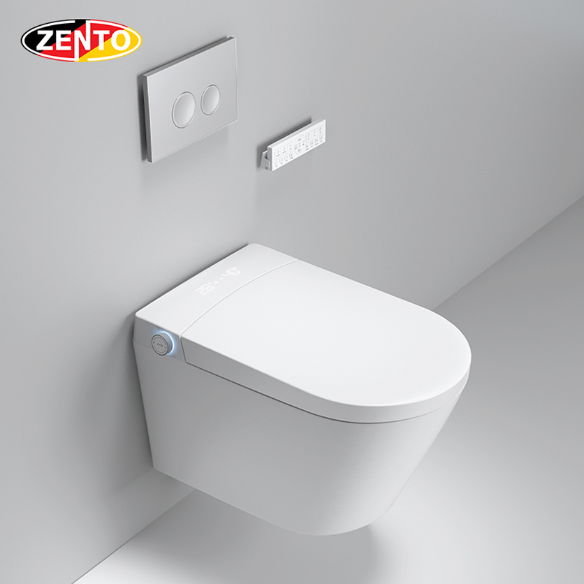 Bàn cầu thông minh treo tường & két nước âm tường BC5009 (Wall hung toilet)