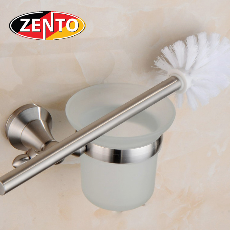 Bộ chổi cọ & kệ đỡ toilet inox304 Zento HC3801