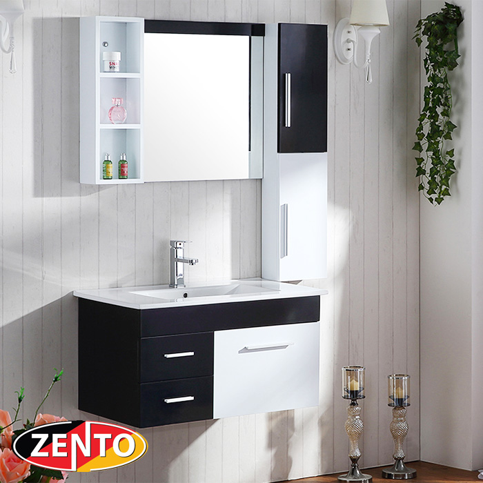 Bộ tủ, chậu, kệ gương Lavabo ZT-LV998