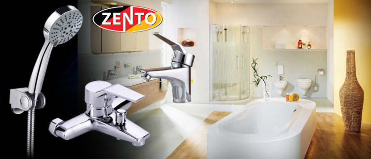 Cặp đôi sen tắm và vòi lavabo Zento CB009 | Mua Chung, Hot deal Hà Nội