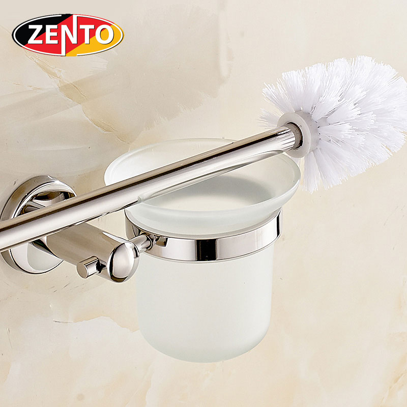 Bộ chổi cọ & kệ đỡ toilet inox Zento HA4644