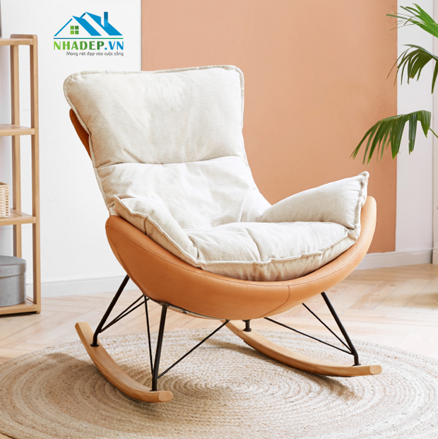 Ghế thư giãn Rocking Chair Lazy C301 (tặng kèm đôn)