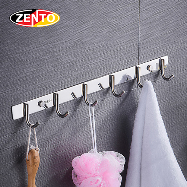 Móc treo quần áo 6 chấu Inox304 Zento HB1120-6