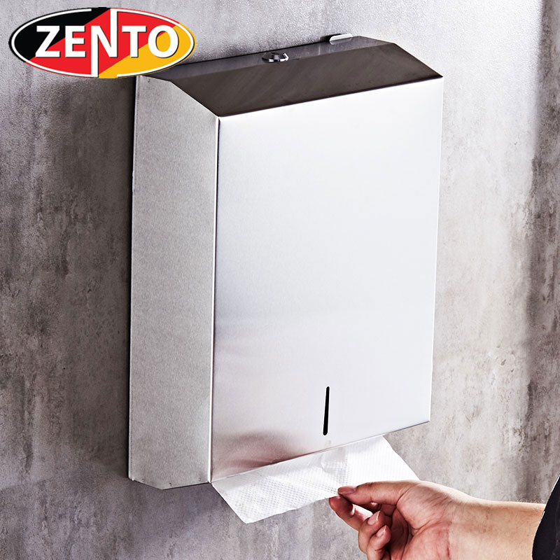 Hộp giấy lau tay treo tường inox HB1129