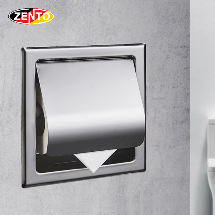 Lô giấy vệ sinh âm tường HB1124-1Brushed (Toilet paper holder)