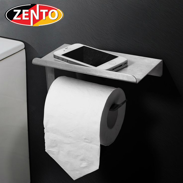 Lô giấy vệ sinh inox 304 Zento HC1273-1 (Brushed)