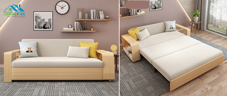 Sofa bed cao cấp Mid-Century Modern Style MF818