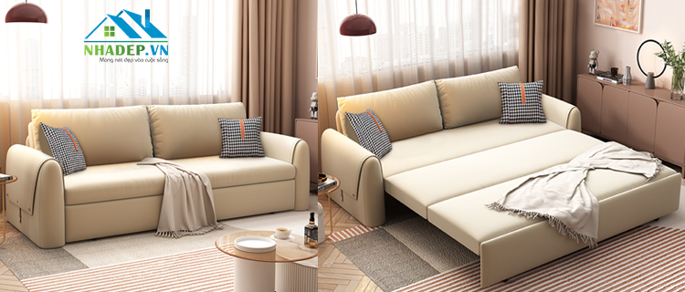 Sofa bed cao cấp Mid-Century Modern Style MF2314