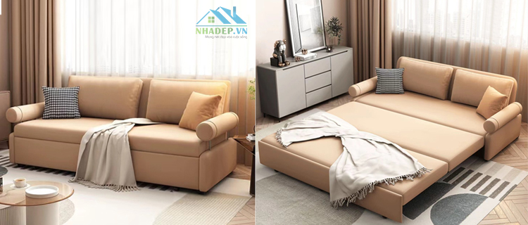 Sofa bed cao cấp Mid-Century Modern Style MF2315