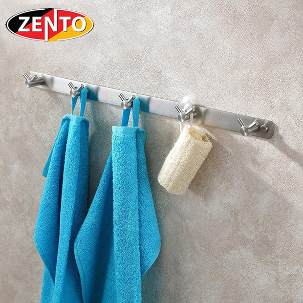 Móc treo quần áo 5 chấu kép Inox304 HB1150-5