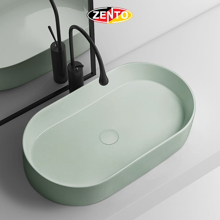 Chậu lavabo đặt bàn Melamine Basin MR60-MLG (600x350x130mm)
