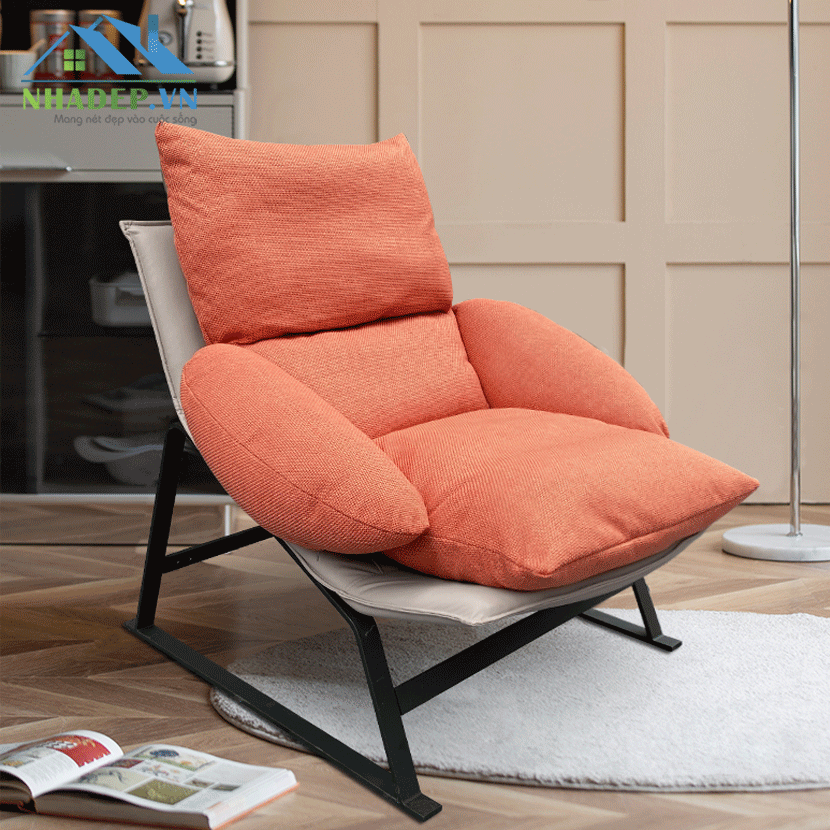 Ghế thư giãn Nordic single sofa lazy chair X385