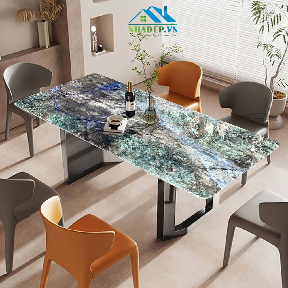 Bàn ăn mặt đá nhập khẩu Scandi Dining Table TA2391