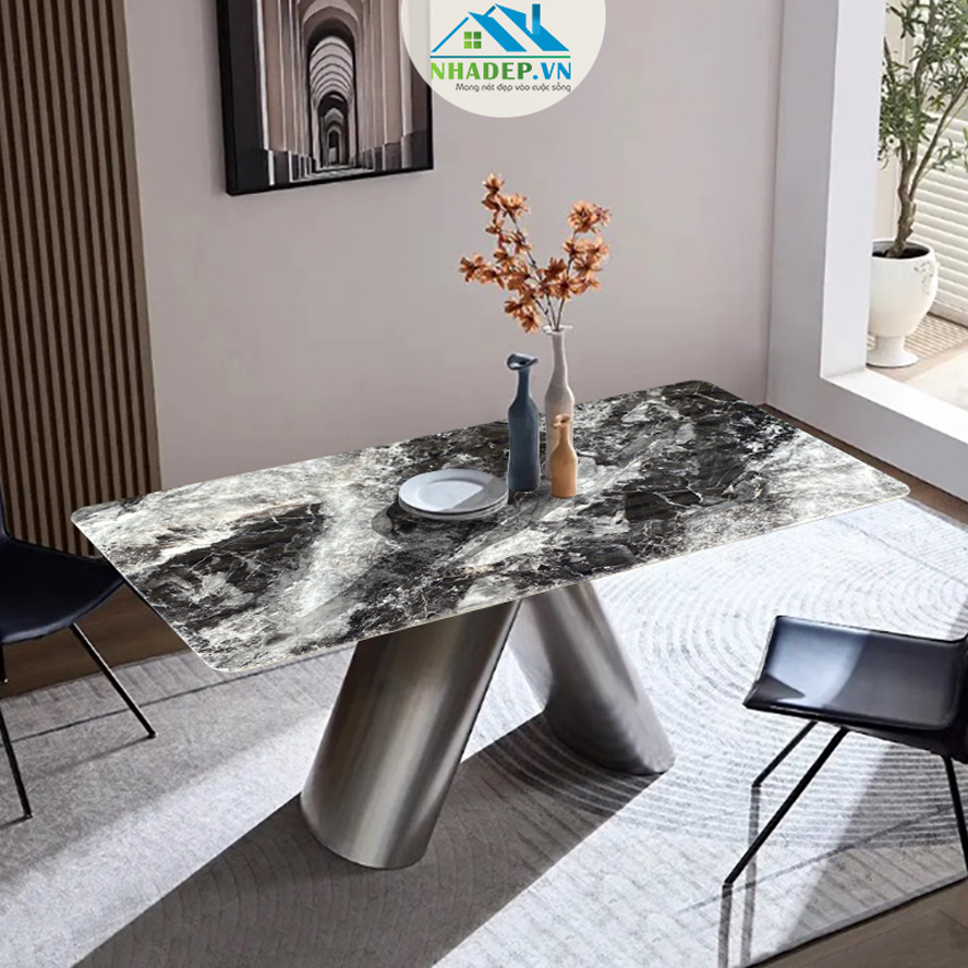 Bàn ăn mặt đá nhập khẩu Scandi Dining Table TA2388 (929)