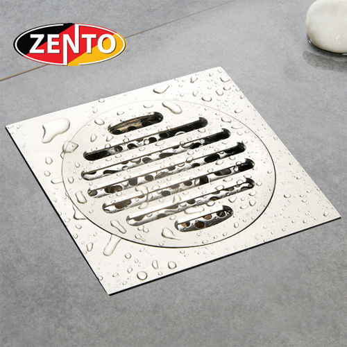 Phễu thoát sàn chống mùi hôi Zento ZT708-new (100x100mm)