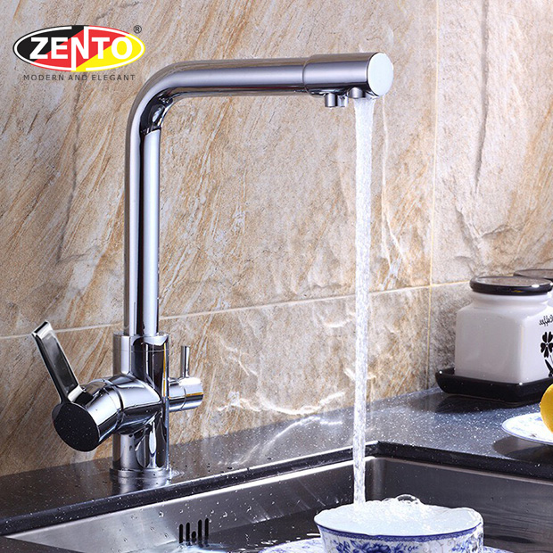 Vòi rửa bát 3 đường nước Zento ZT2091-1 (New)