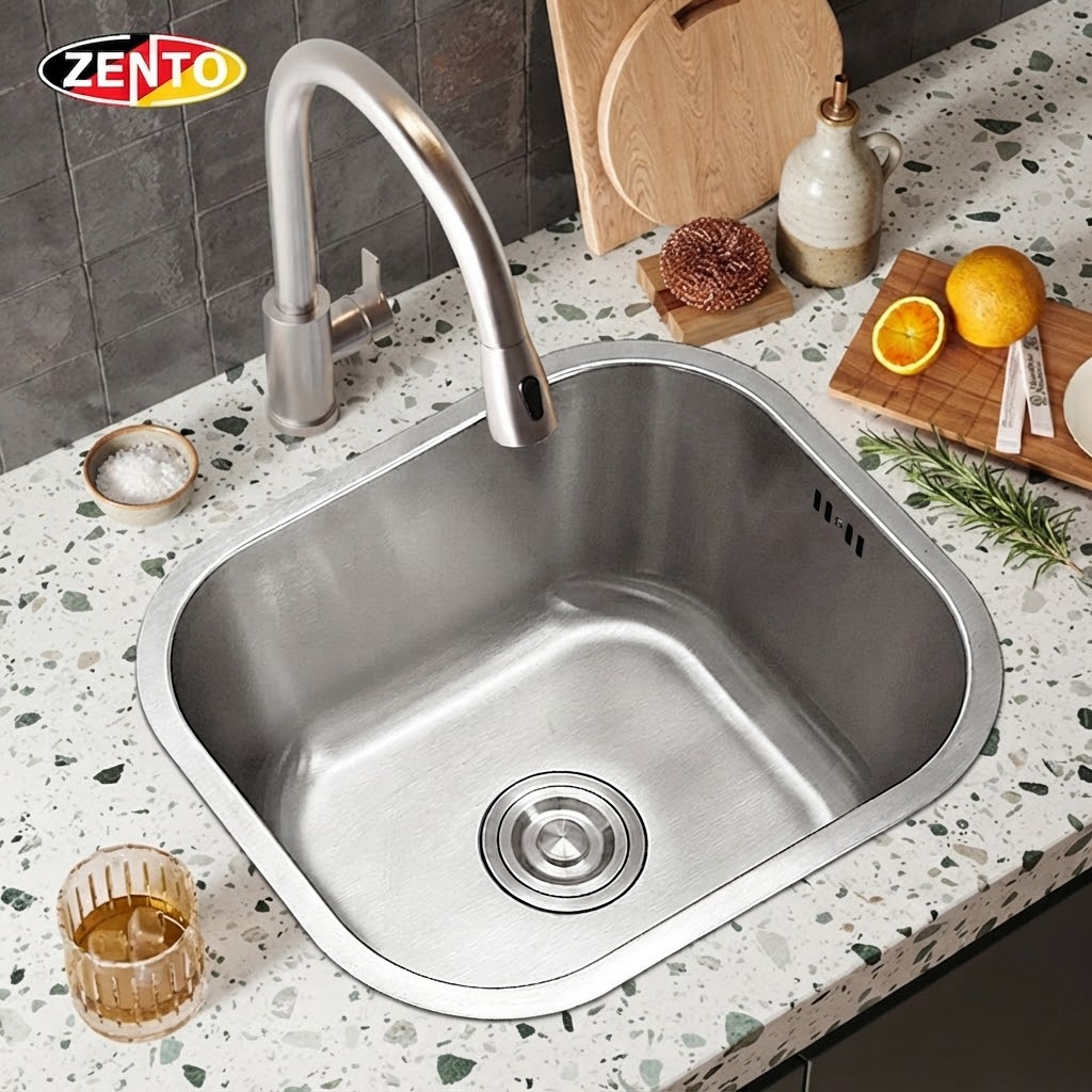 Chậu rửa chén, bát 1 hố SK4236-304TM