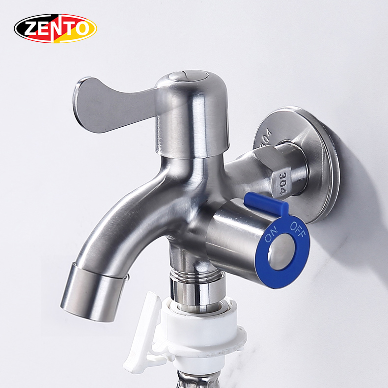 Vòi xả lạnh đa năng 2 đầu SUS724 (Washing machine faucet)