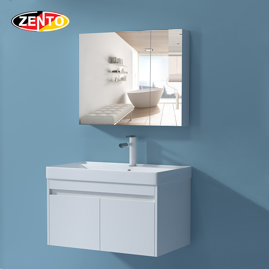 Bộ tủ, chậu, kệ gương Lavabo ZT-LV889