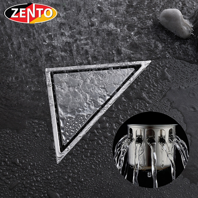 Thoát sàn chống mùi và côn trùng Zento ZT555-2U (230x166mm)