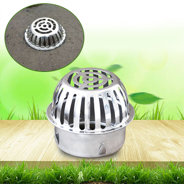 Thoát sàn ban công inox TS100-D110 (ROOF DRAIN)