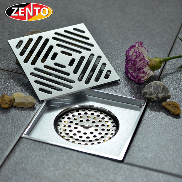 Thoát sàn chống mùi và côn trùng Zento ZT578 (120x120mm)