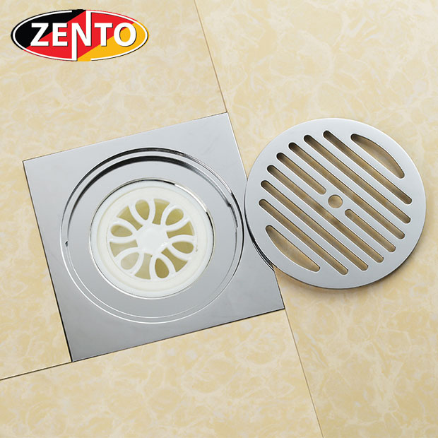 Phễu thoát sàn chống mùi Zento ZT539-1L (150x150mm)