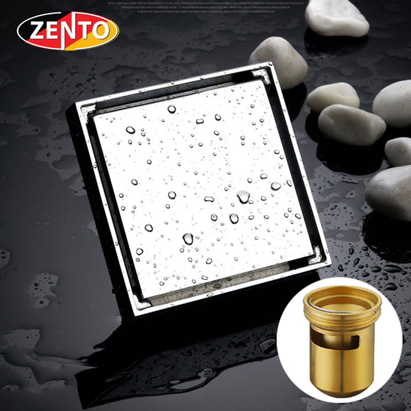 Thoát sàn chống mùi Square Shaped Zento ZT530 (100x100)