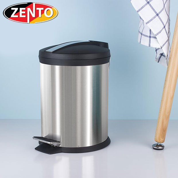 Thùng rác inox đạp chân 5L HC1290-5