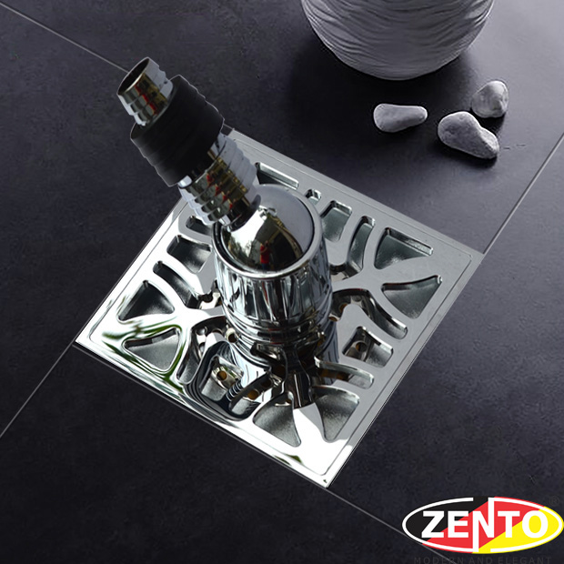 Phễu thoát sàn máy giặt chuyên dụng ZT581 Double (120x120mm)