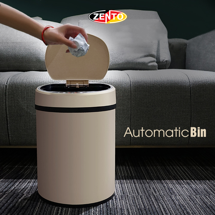 Thùng rác cảm ứng Automatic Bin HC1220-Champagne