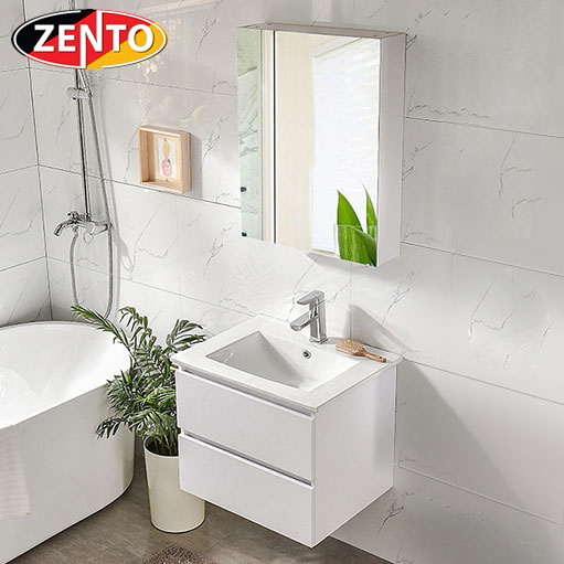 Bộ tủ, chậu kệ gương Lavabo mini ZT-LV945