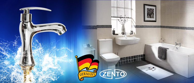 Bộ vòi chậu rửa đơn  Zento ZT2014 (kèm dây cấp)