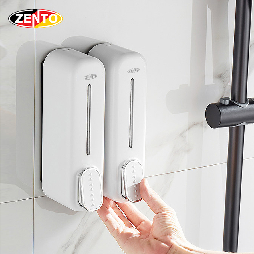 Hộp đựng dầu gội sữa tắm Liquid soap dispenser ZT407-2 (2x350ml)